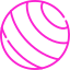 Exercise ball icon